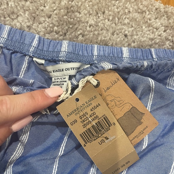 Blue off the shoulder american eagle dress - Picture 4 of 5